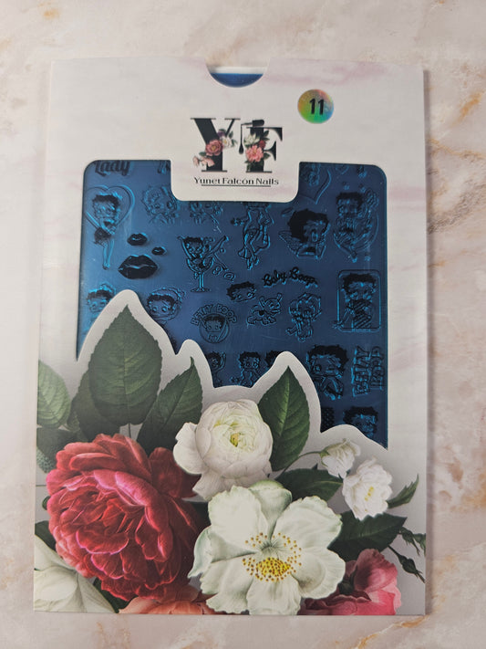 Stamping Plate 11 - Sexy Lady