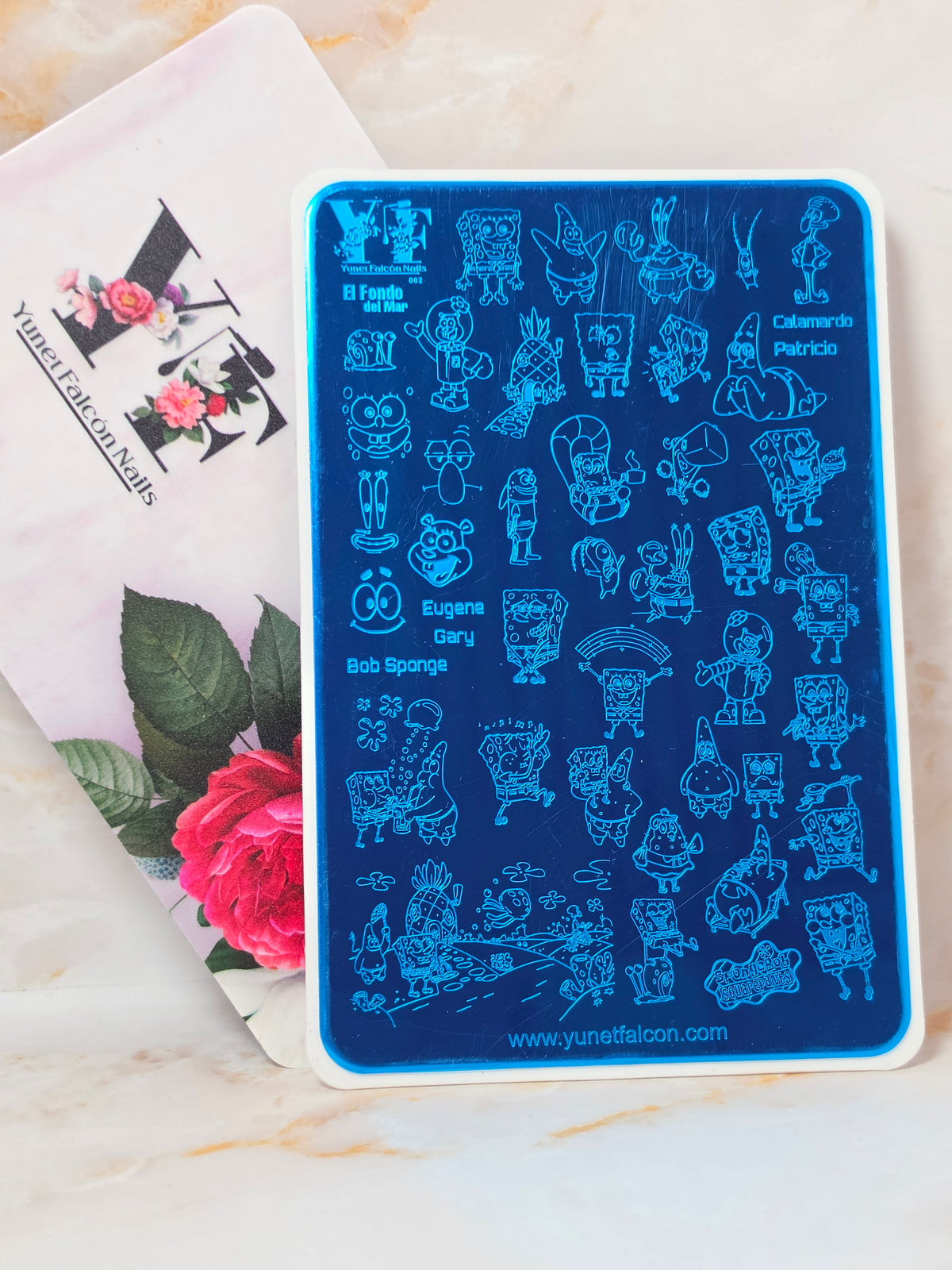 Stamping Plate 02 - El Fondo del mar