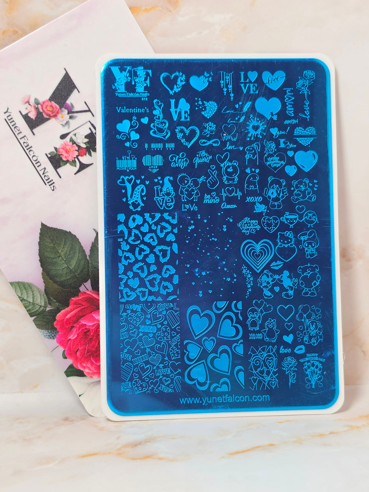 Stamping Plate 12 - Valentine's