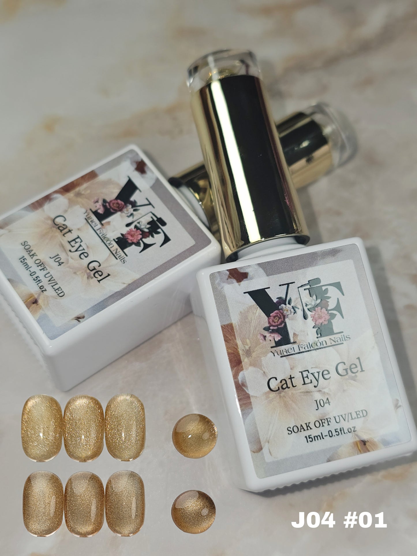 Amber Cat Eye J04 #01