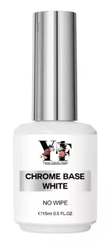Chrome base Top Coat White