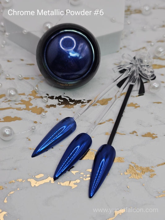 Chrome Metallic Powder Blue #6