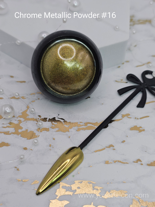 Chrome Metallic Powder Gold #16
