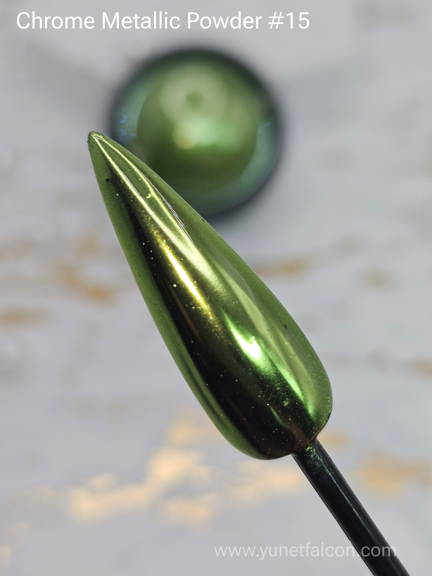 Chrome Metallic Powder Green #15