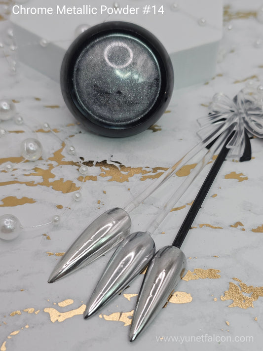 Chrome Metallic Powder Silver #14
