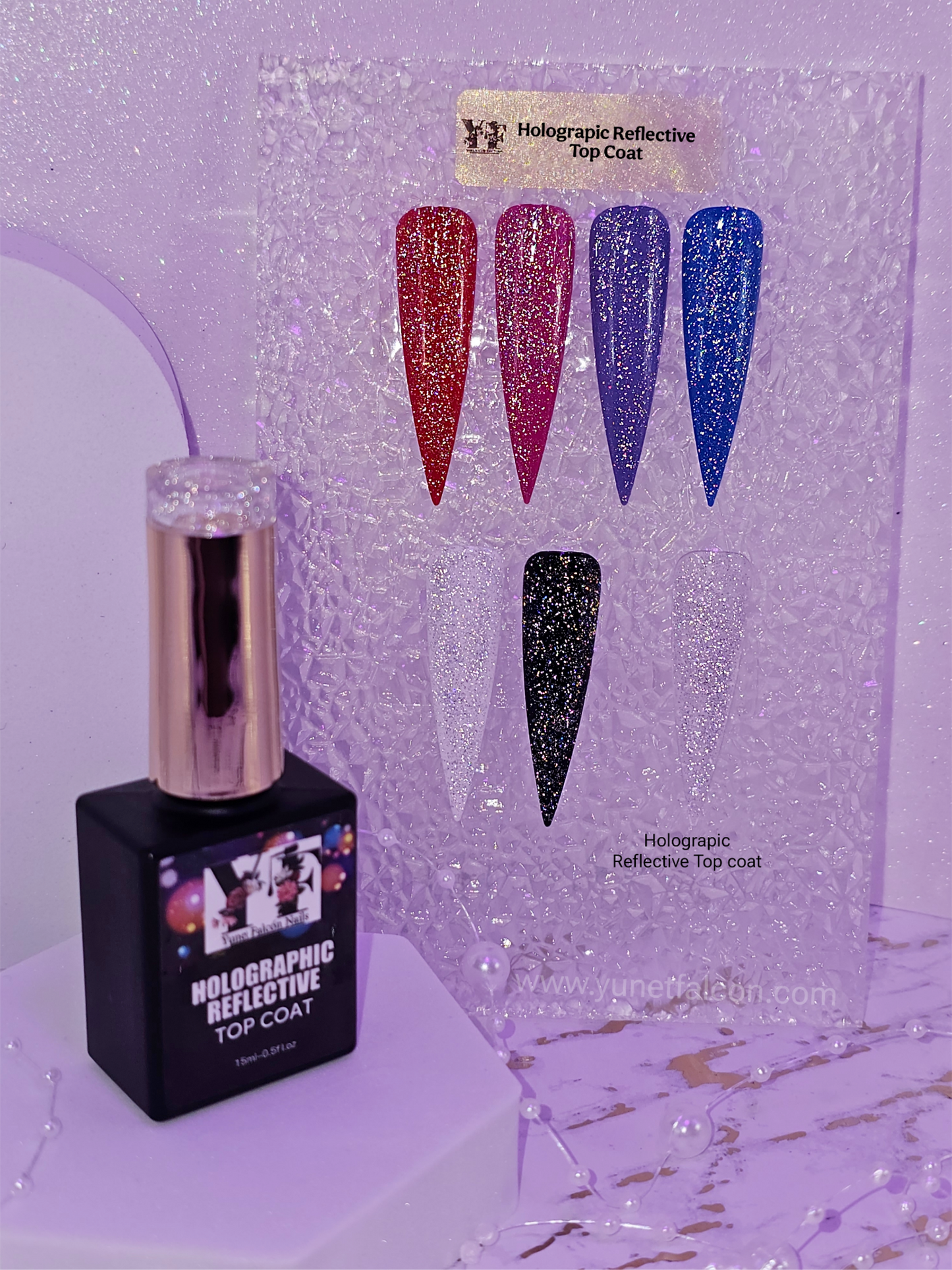 Holographic Reflective Top coat