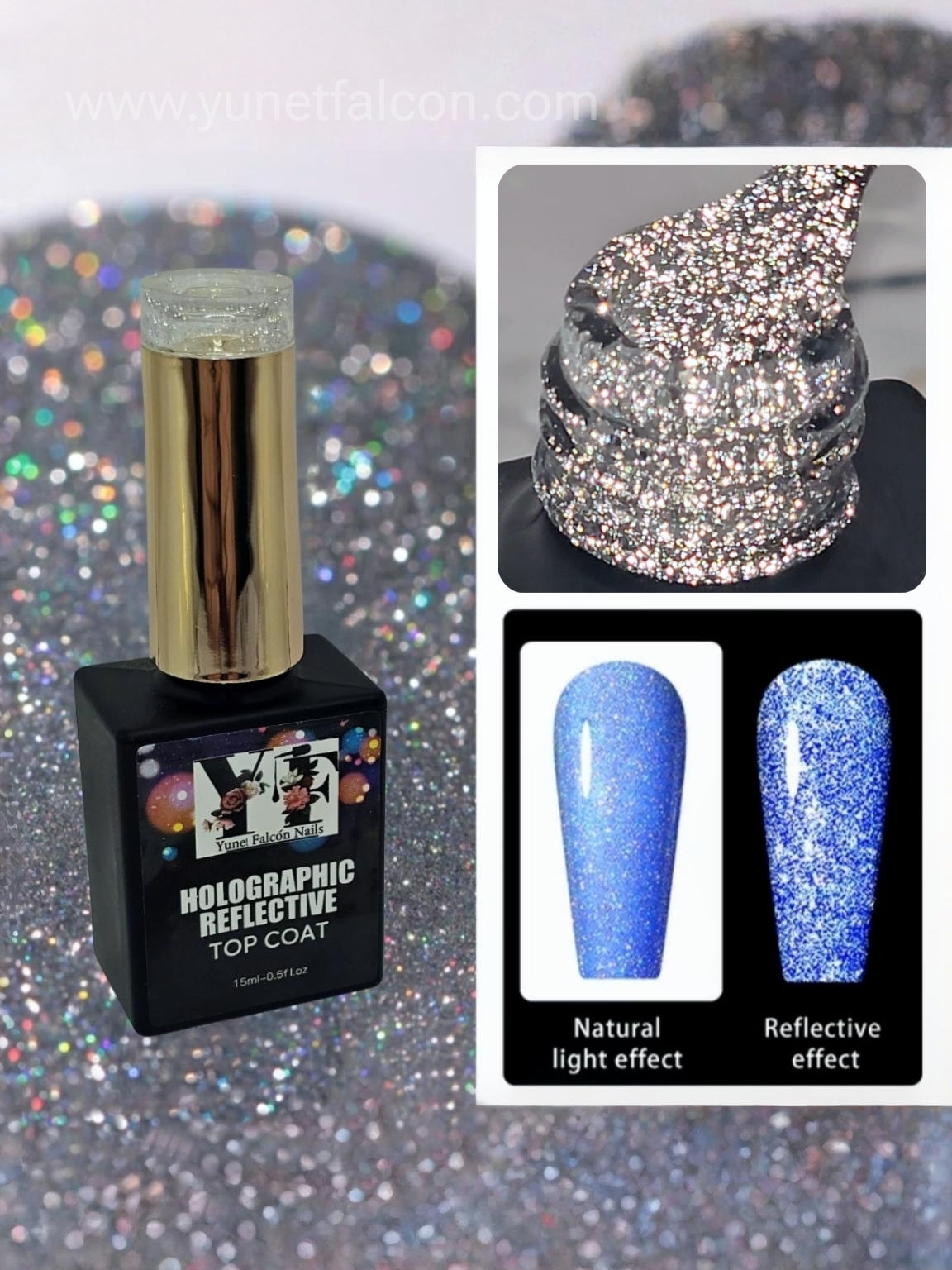 Holographic Reflective Top coat