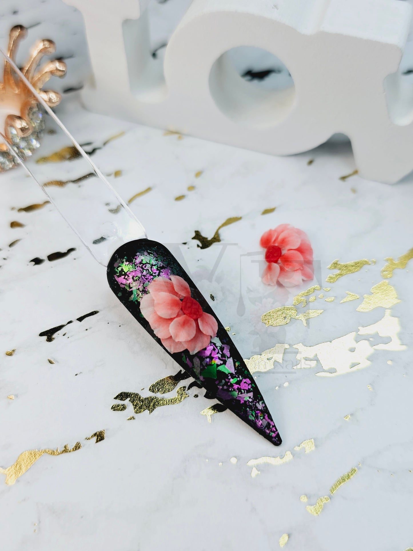 Acrylic Flower 3D #068