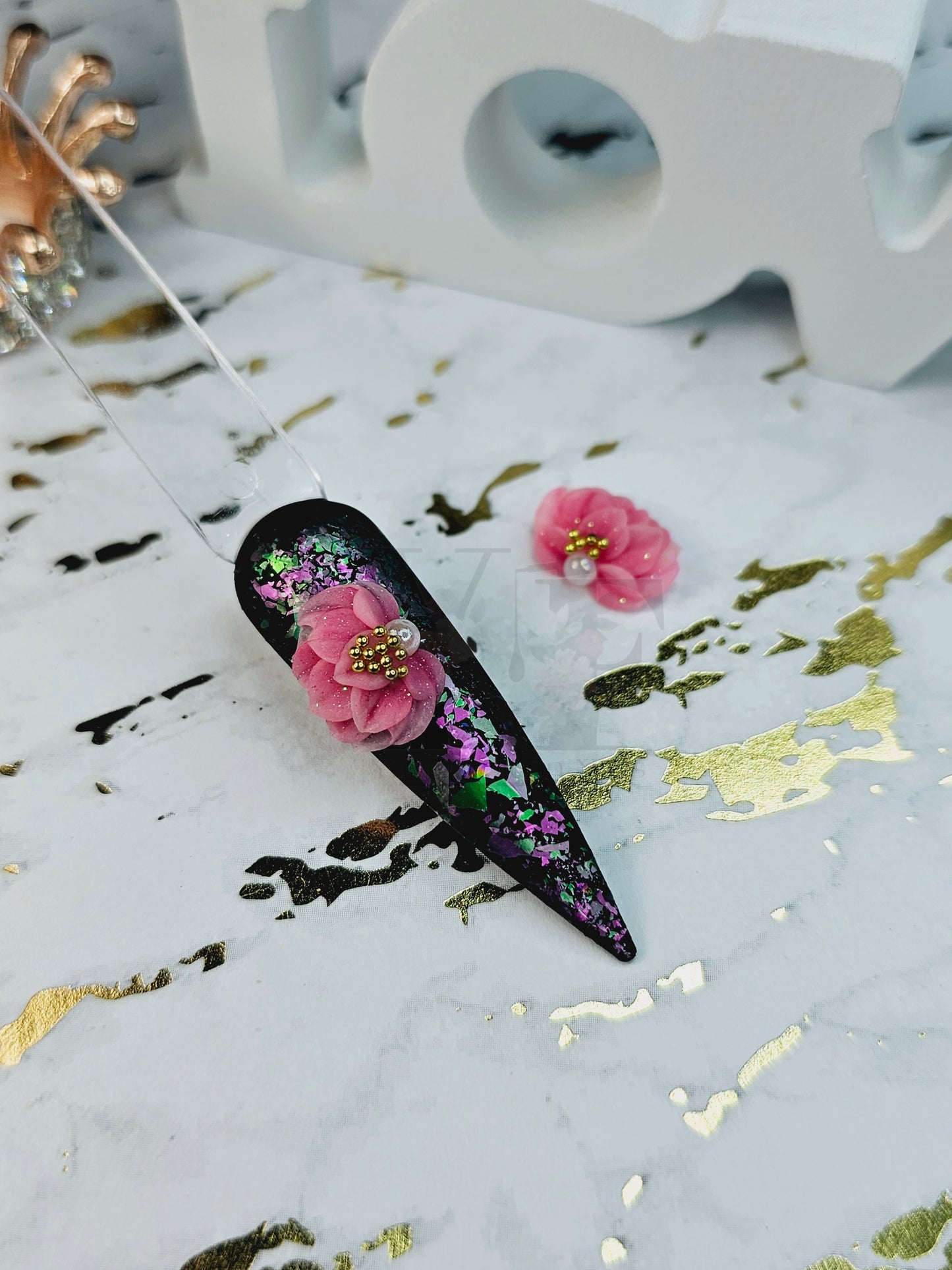 Acrylic Flower 3D #077