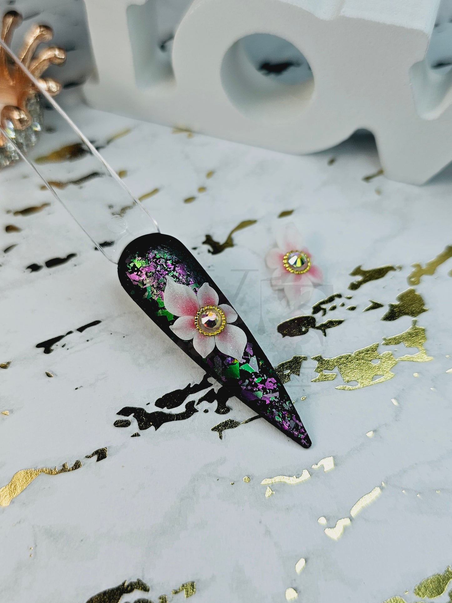 Acrylic Flower 3D #078