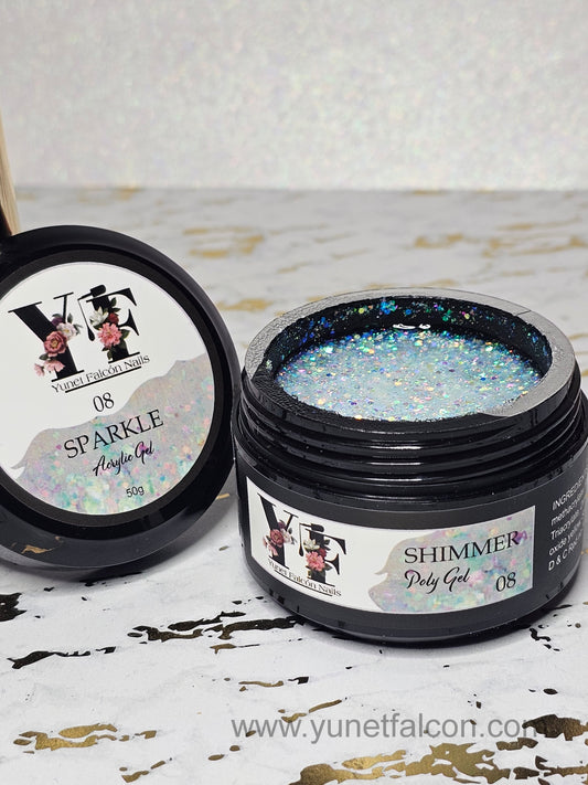 Sparkle Polygel #8