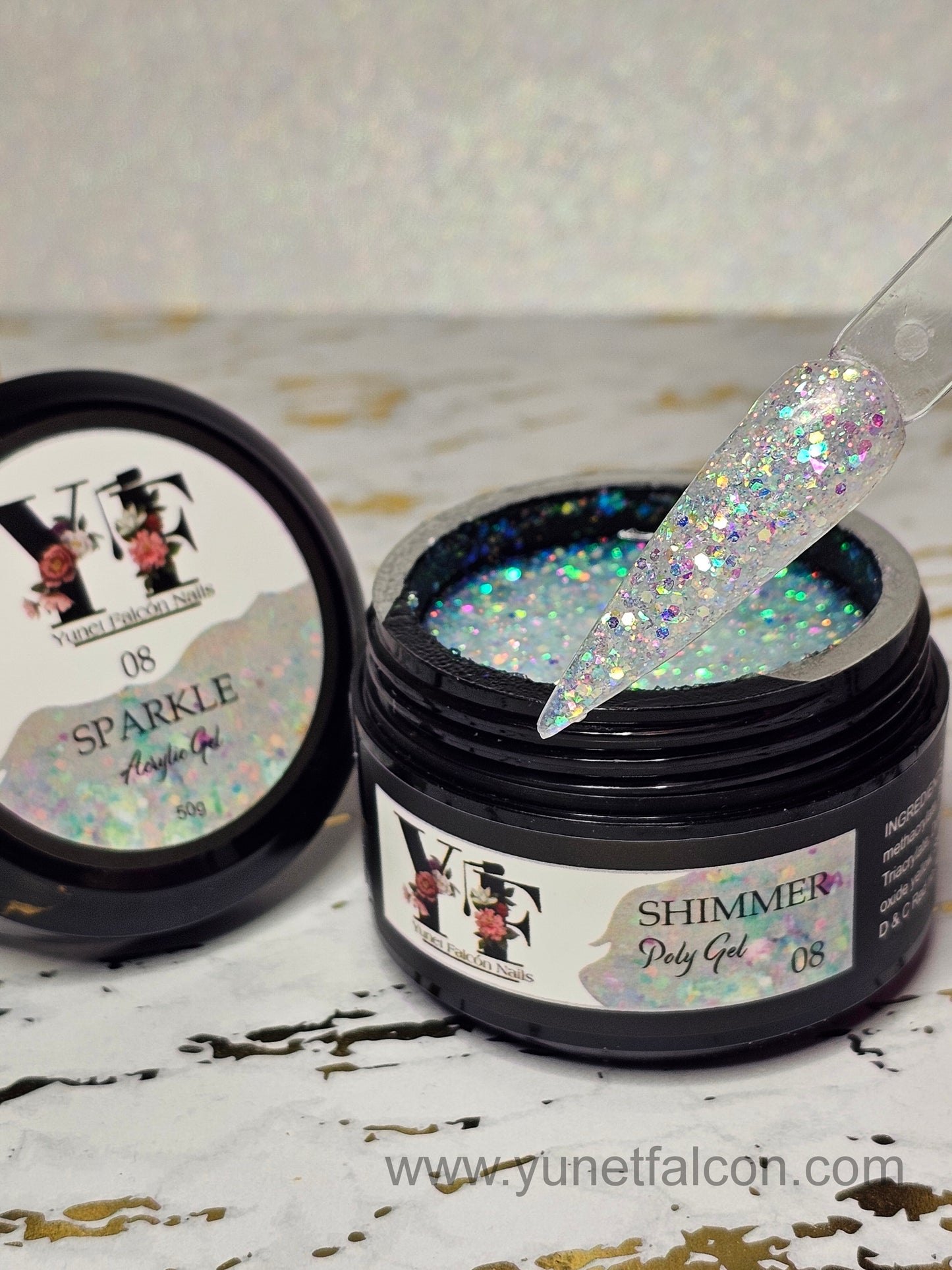Sparkle Polygel #8