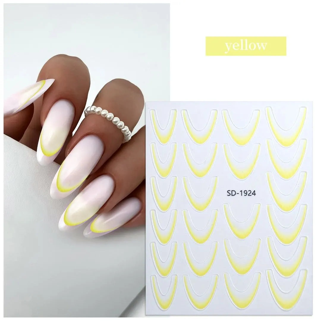Sticker #177 French Tip SD-1924