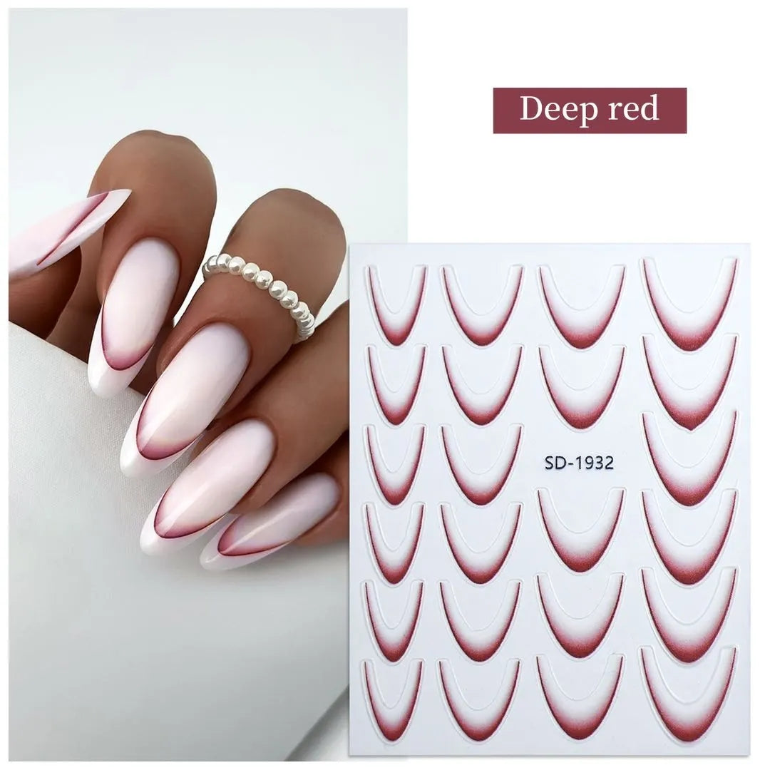 Sticker #185 French Tip SD-1932