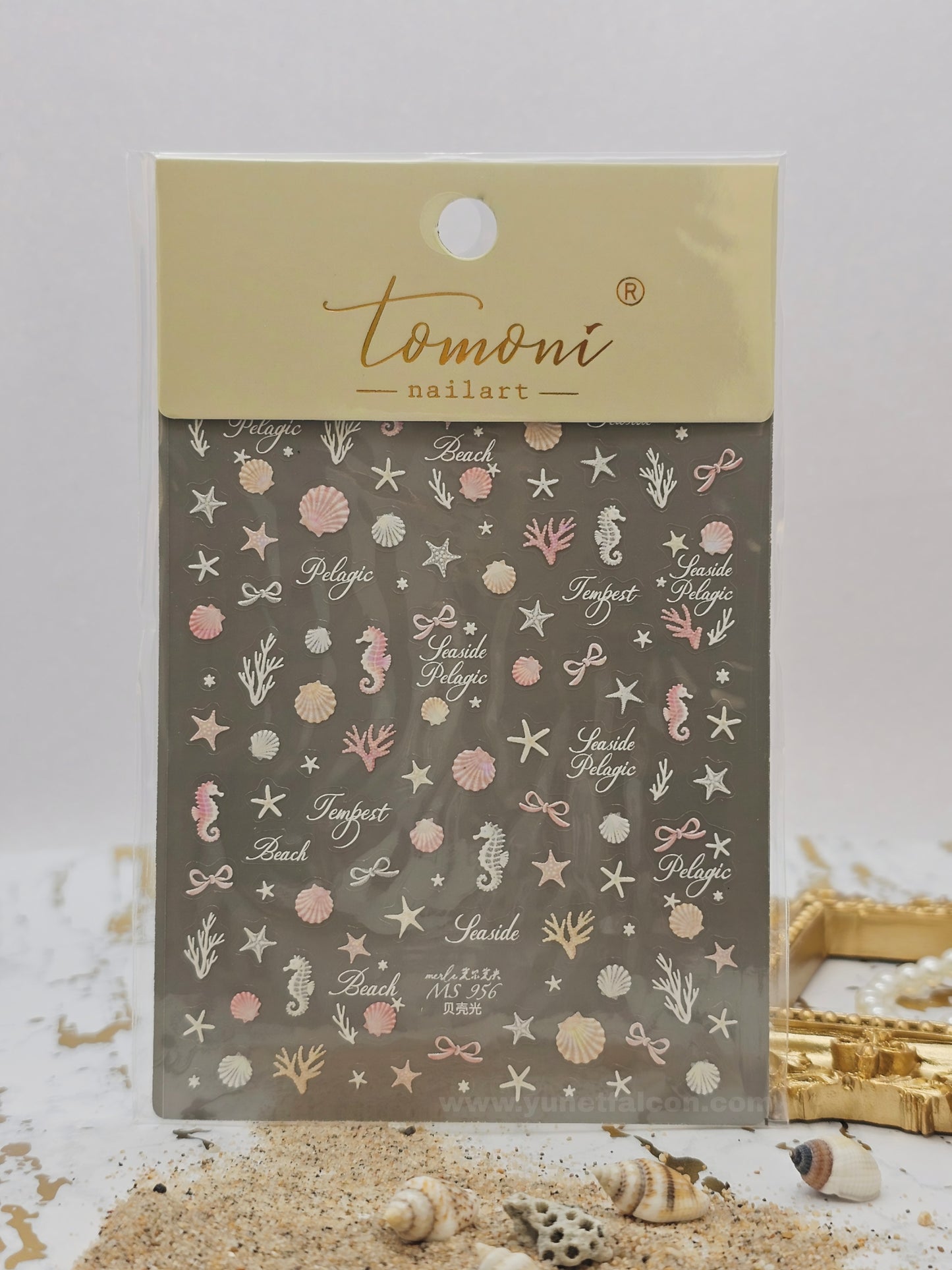 Tomoni Stickers Nail Summer