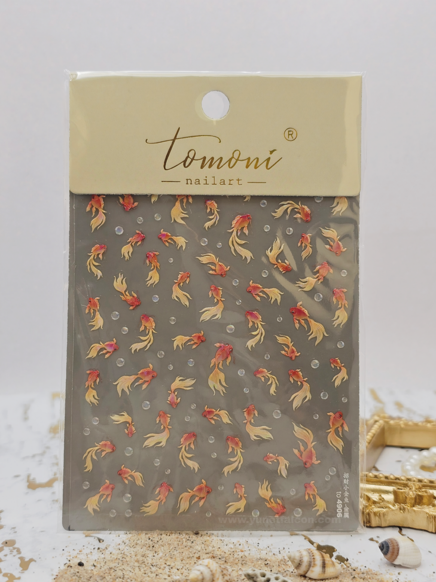 Tomoni Stickers Nail Summer