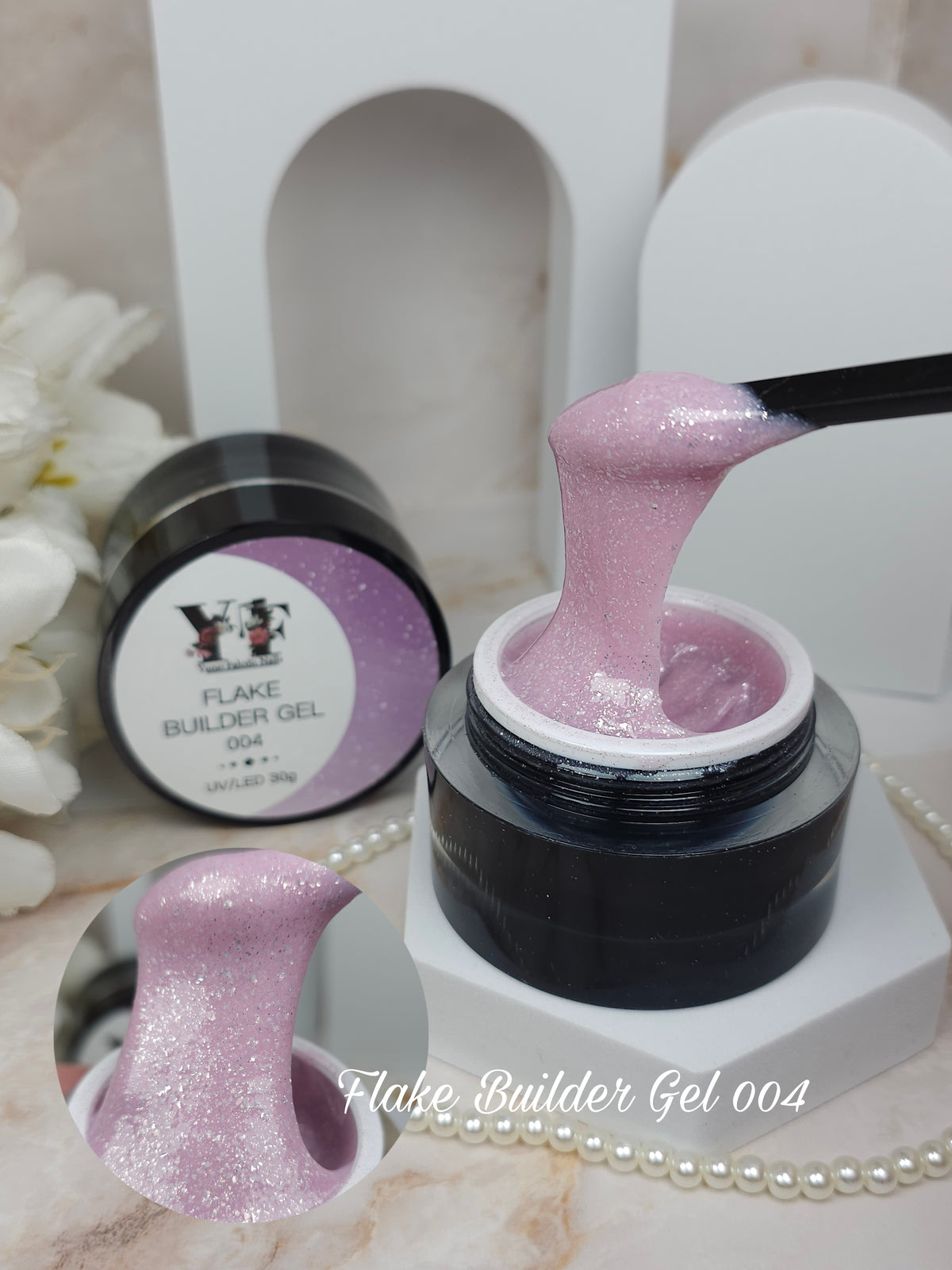 Flake Builder Gel Nails