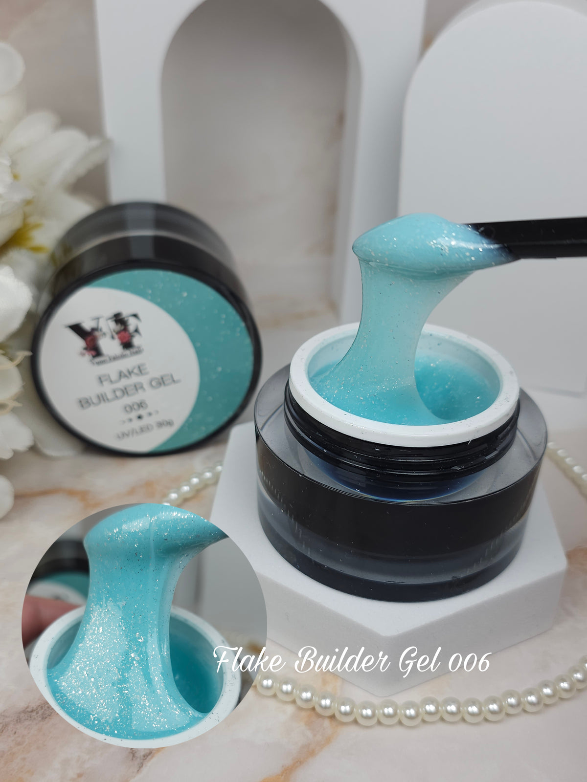 Flake Builder Gel Nails