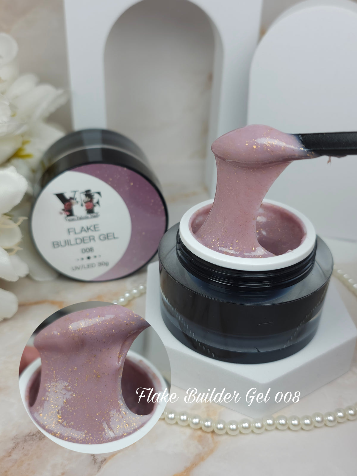 Flake Builder Gel Nails