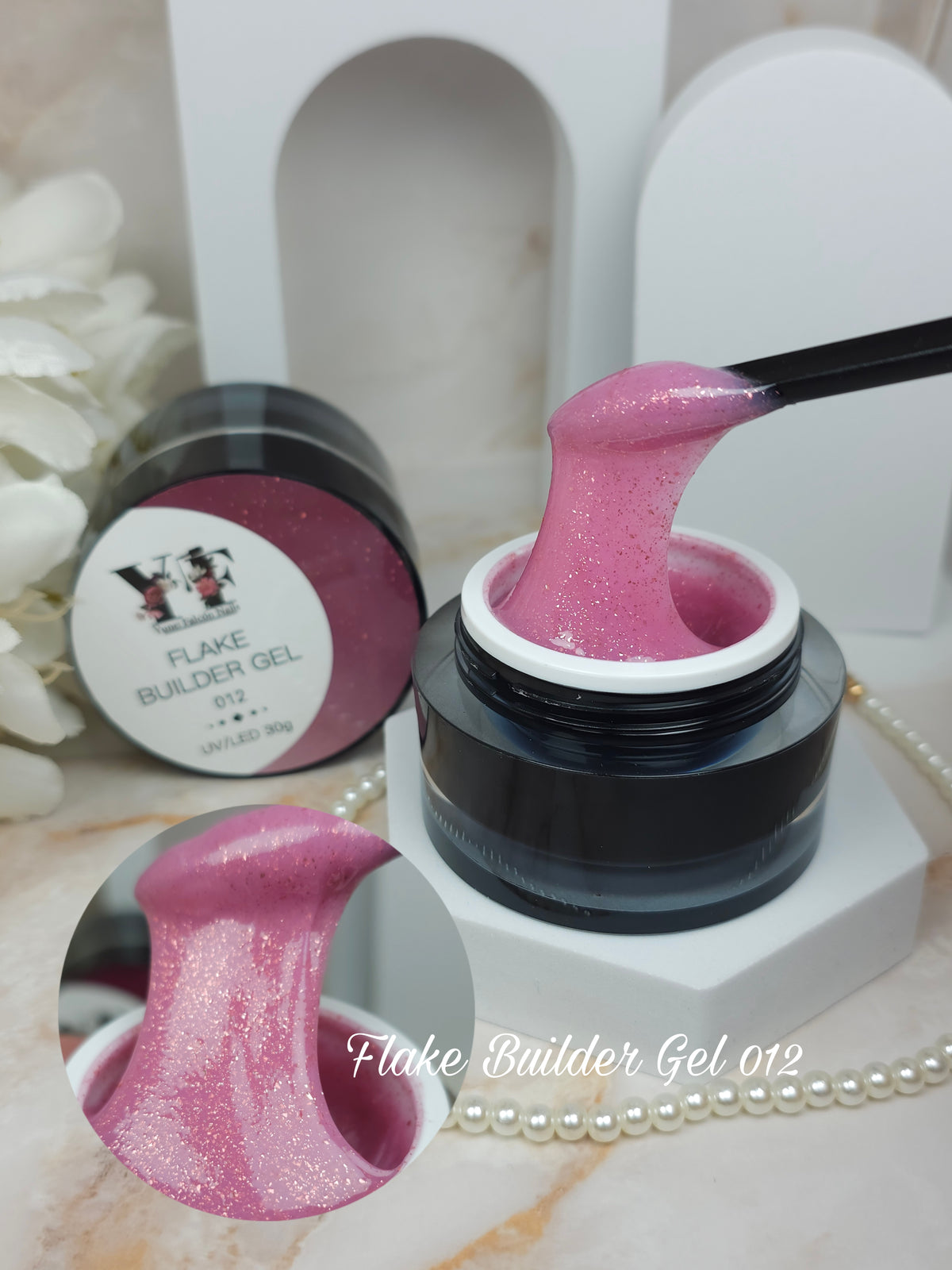 Flake Builder Gel Nails