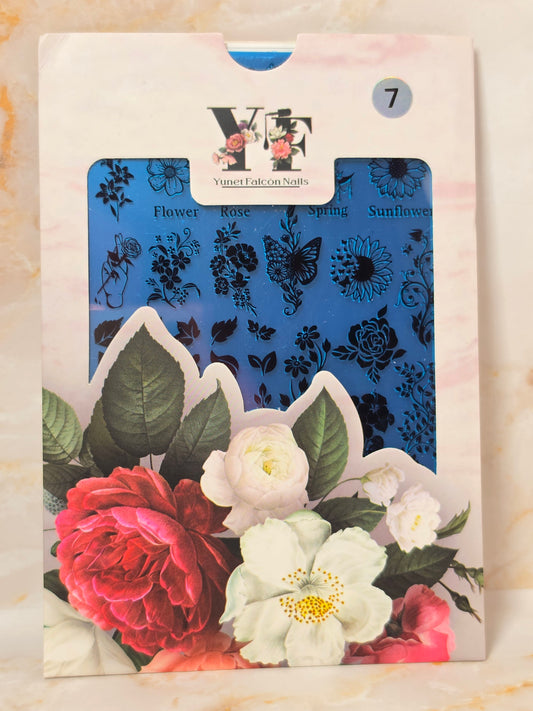 Stamping Plate 07 - Primavera