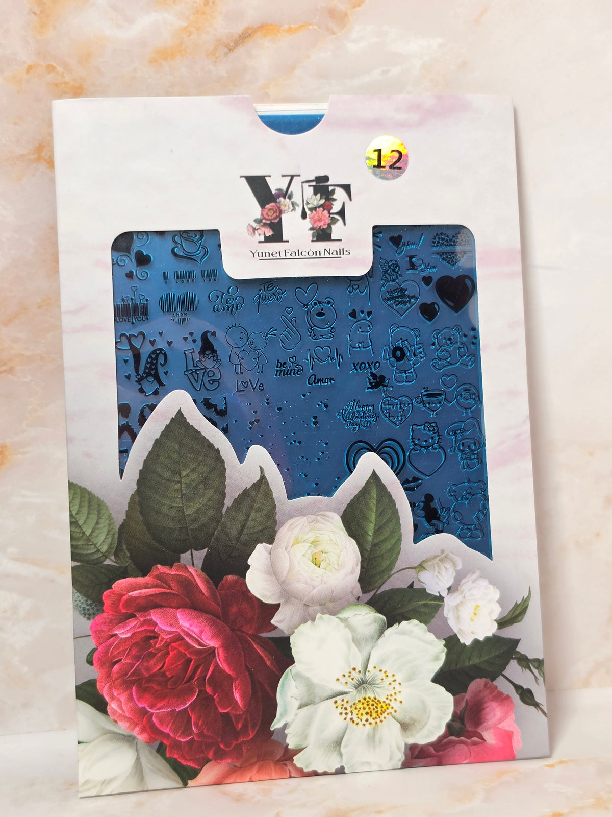 Stamping Plate 12 - Valentine's