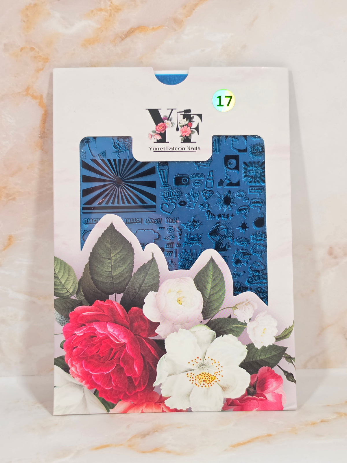 Stamping Plate 17 - Pop Art