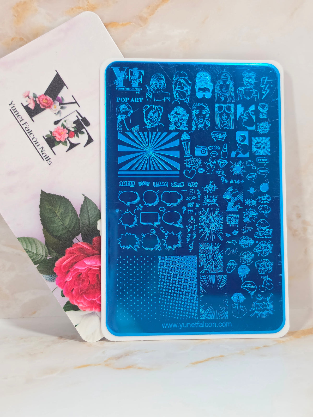 Stamping Plate 17 - Pop Art