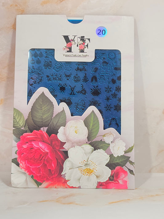 Stamping Plate 20 - Christmas