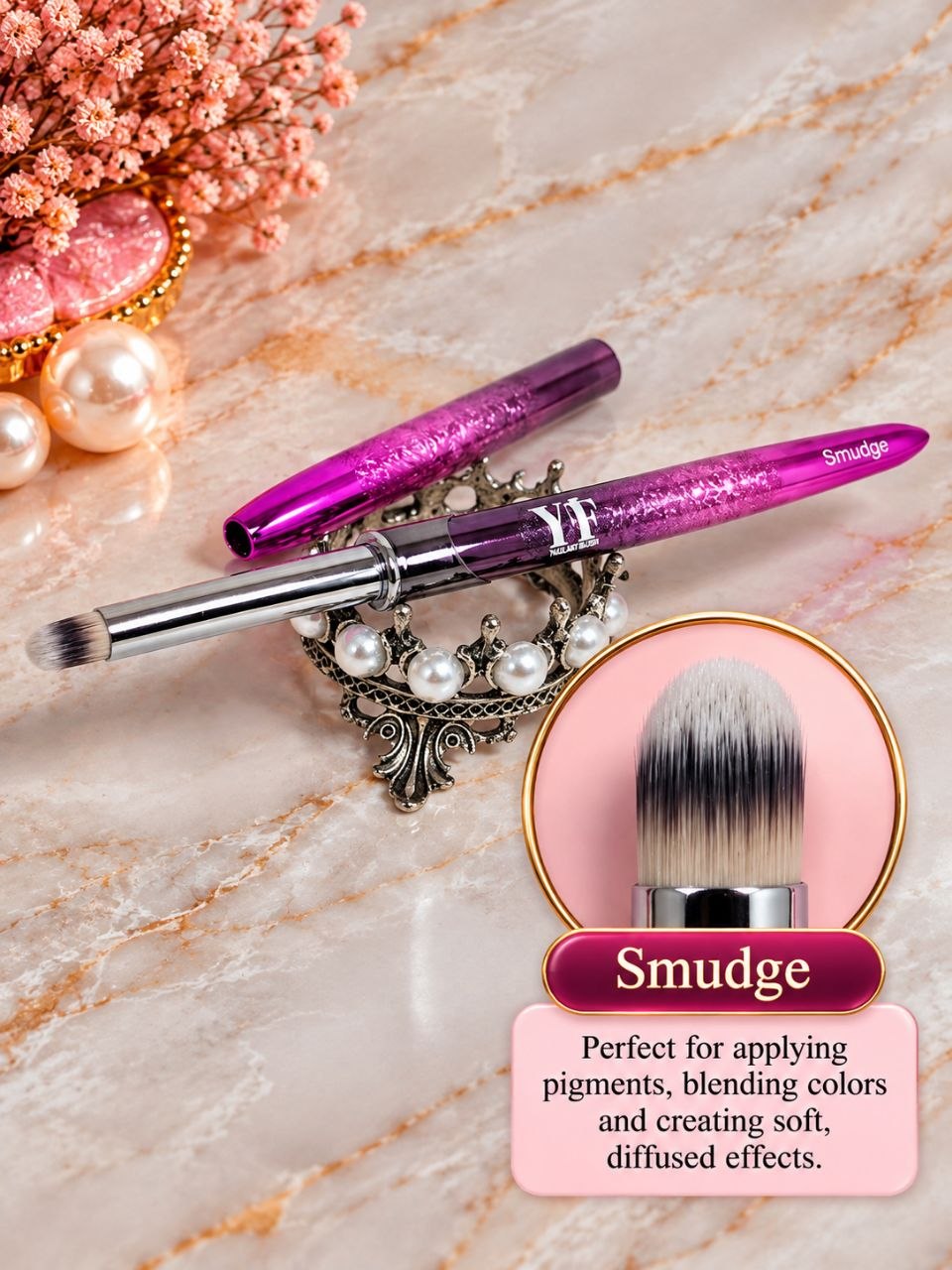 Professional Nail Art Brushes – 9-Piece Set or Individual Brushes | Gel Painting, Ombre, Fine Liner & Nail Design Tools