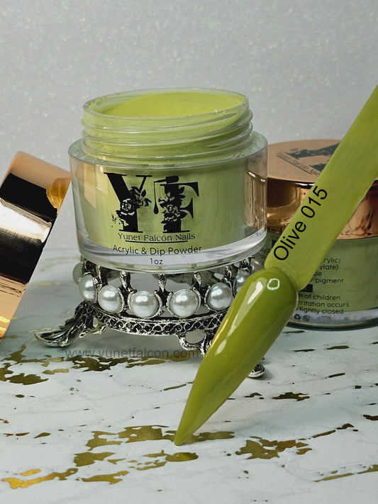 Acrylic Powder Olive 015