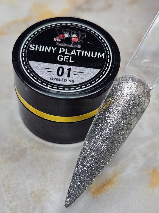 Shiny Platinium Gel / Silver #1