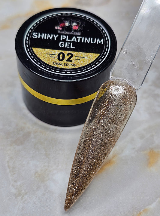 Shiny Platinium Gel / Gold #2