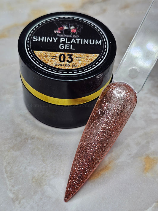 Shiny Platinium Gel / Bronze #3