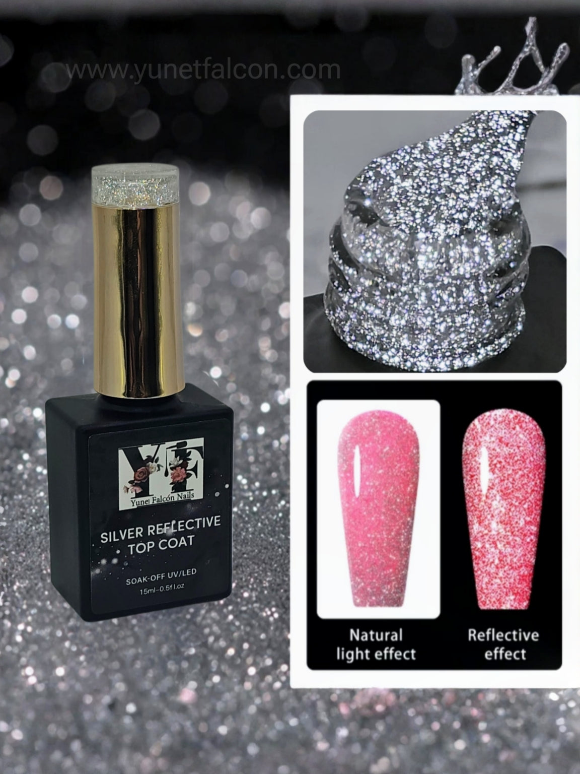 Silver Reflective Top Coat