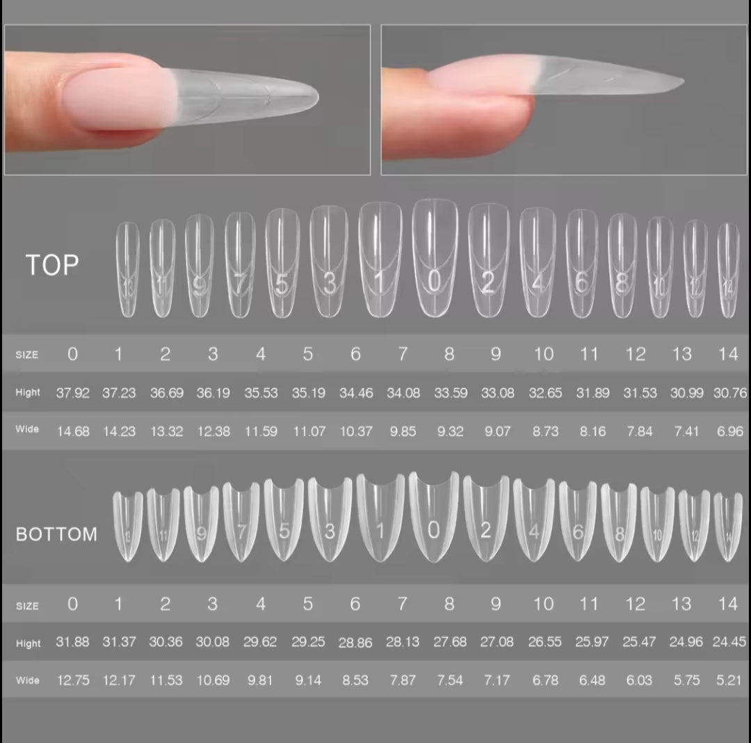 Sandwich Nail Form Almond