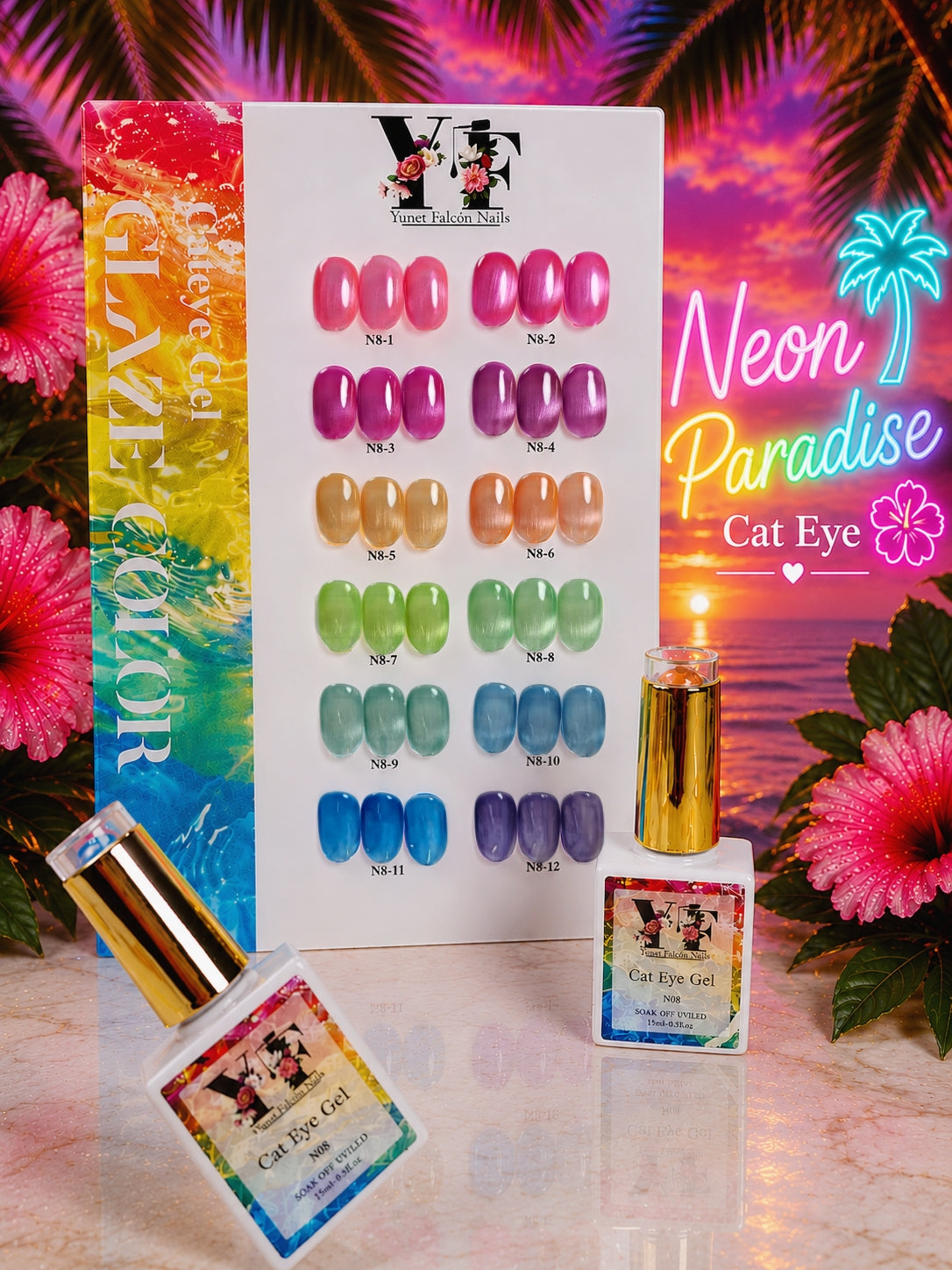 Neon Paradise Collection Cat Eye
