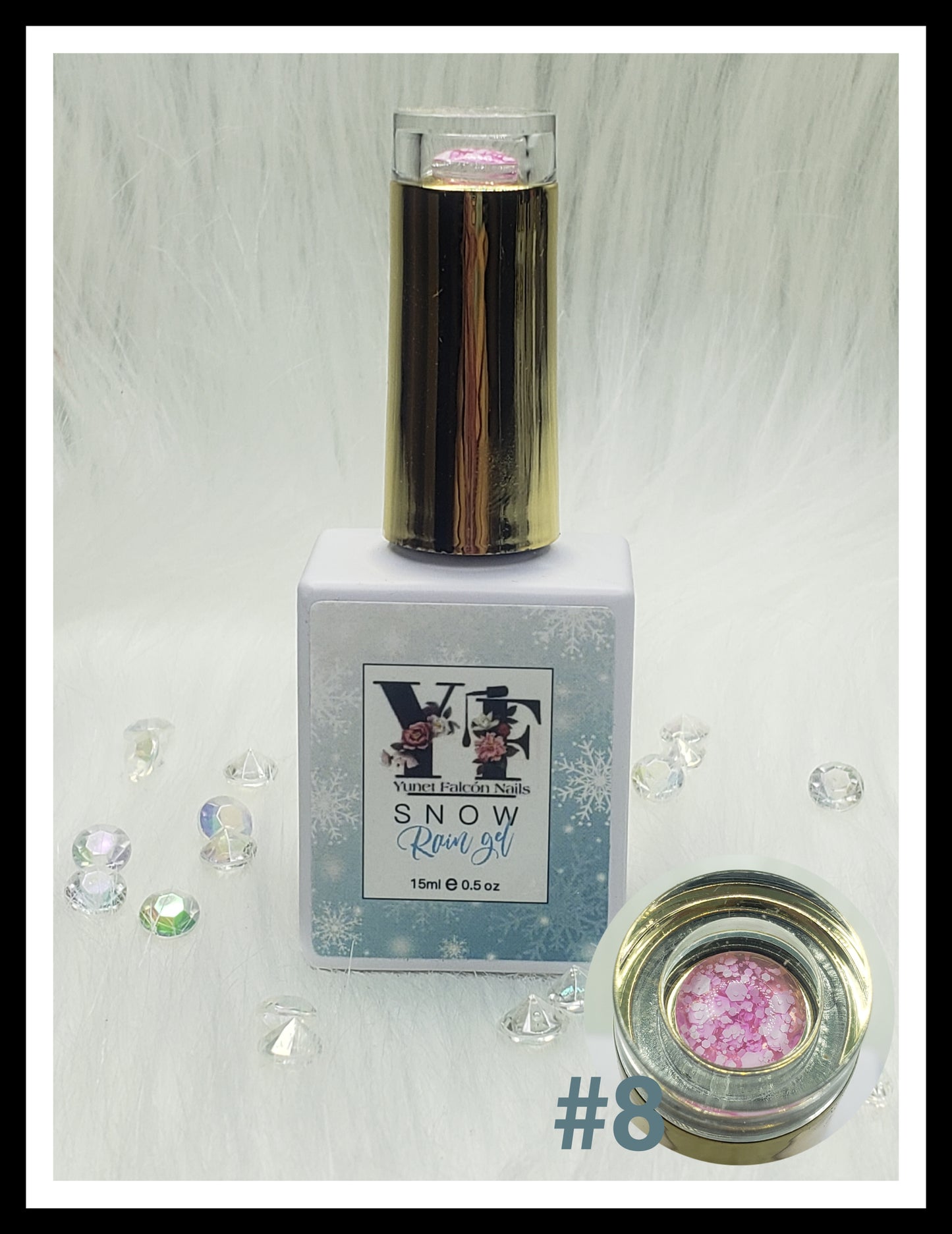 Snow Rain Gel #8 (15ml)